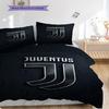 Set tre pezzi Orgoglio Heritage Juventus (1 * copripiumino + 2 * federa, senza nucleo) Copripiumino e federa morbidi e confortevoli