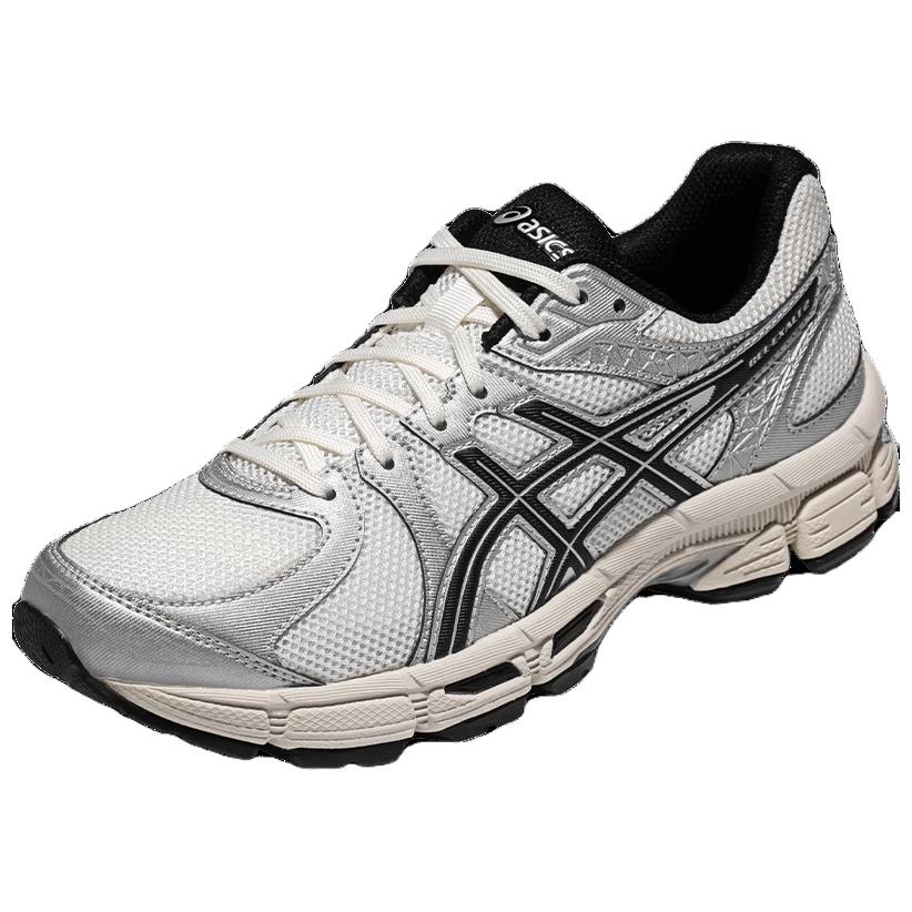 Asics Gel-Exalt 2 Comfortable Daily Wear Durable Breathable Low-Top Casual Running Shoes Women Sneaker White Black 1012B868-102