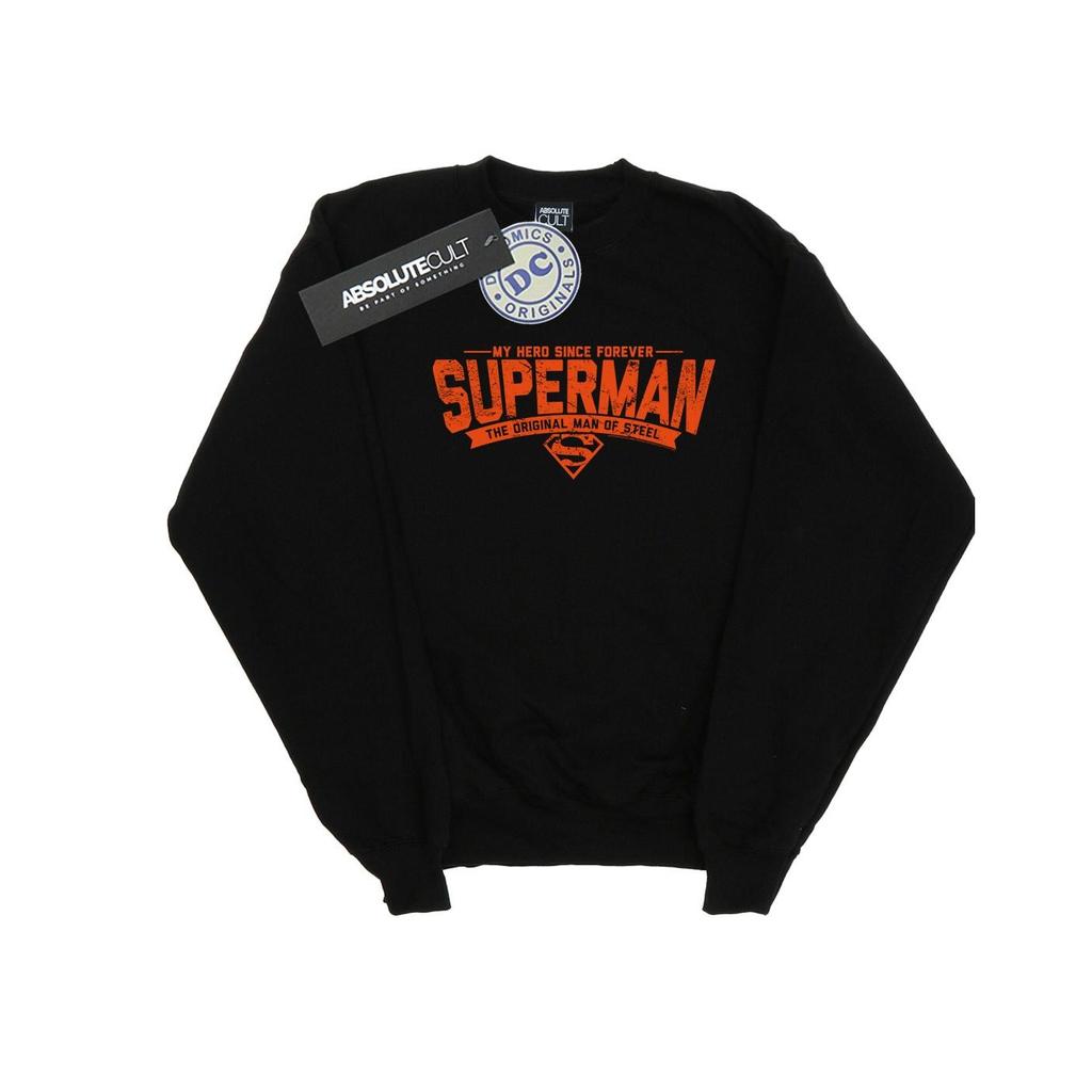DC Comics Mens Superman My Hero Sweatshirt