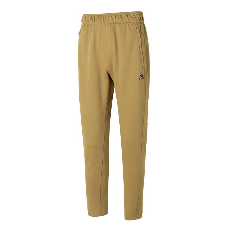 Adidas Essentials Tapered Fit Breathable Knit Track Pants Men Black JI6256 XL