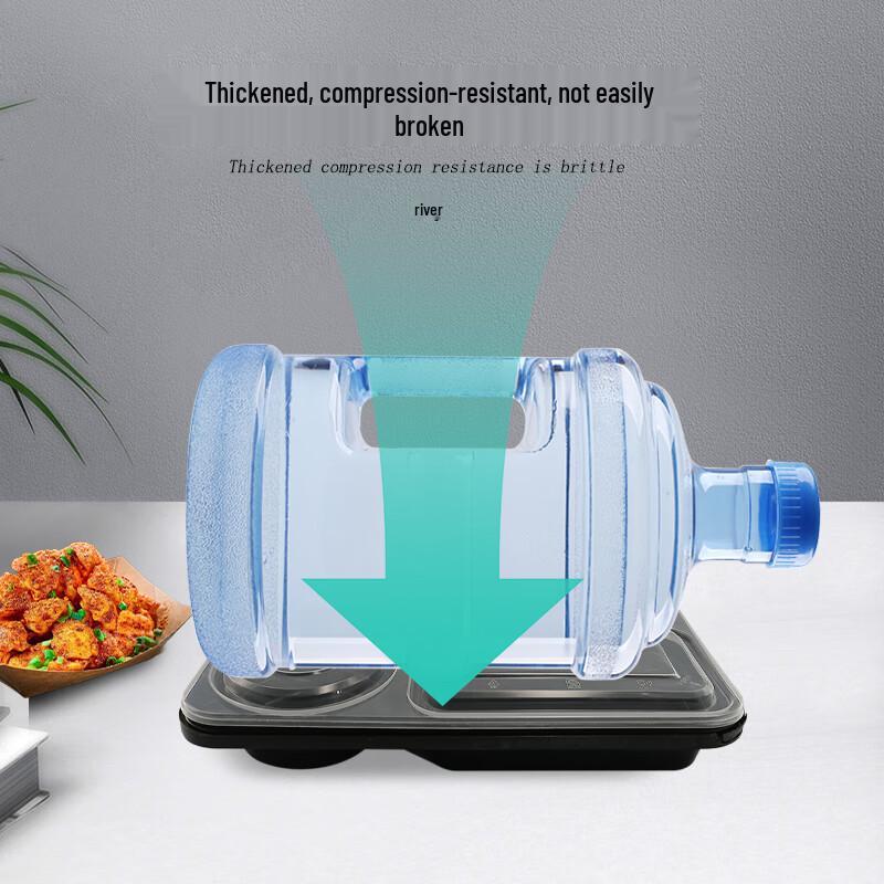 Jianmei Box King 5-Compartment Disposable Meal Prep Containers