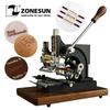 Single-Phase Manual Leather Bronzing Machine Paper Bronzing Copper Logo Leather Marking Embossing Temperature Control