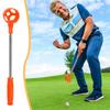 Extension-type Golf Ball Retriever Stainless Steel Shaft Telescopic Rod Golf Outdoor Sport Accessory Portable Pick Up Tool