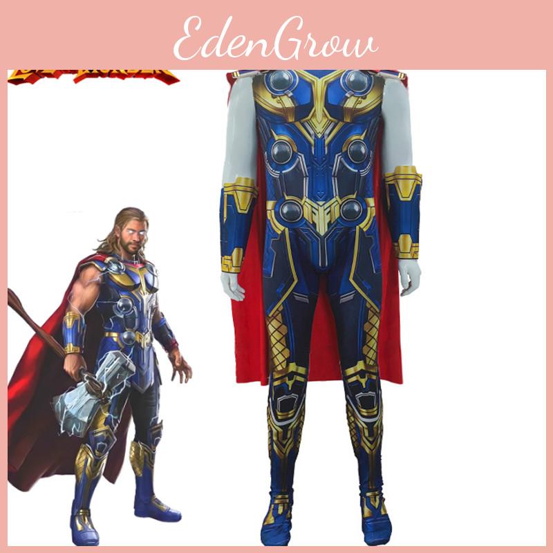 Thor Odinson Cosplay Costume For Movie Fans Made Of Polyester And Spandex With Exquisite Workmanship