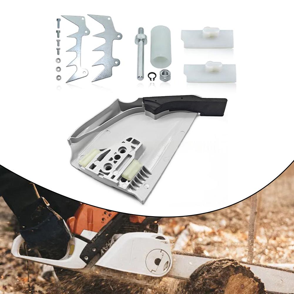 

Chainsaw Sprocket Clutch Cover Kit with Chain Catcher and Bumper Spike Felling Dog Compatible with MS651 MS661 MS661C Models China Mainland