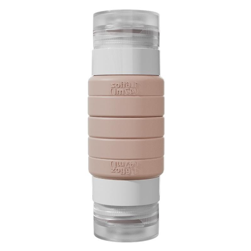 

Silicone Double-ended Sub-bottling Travel Sub-bottling Set Packaging Bottle Portable Storage Sub-bottling