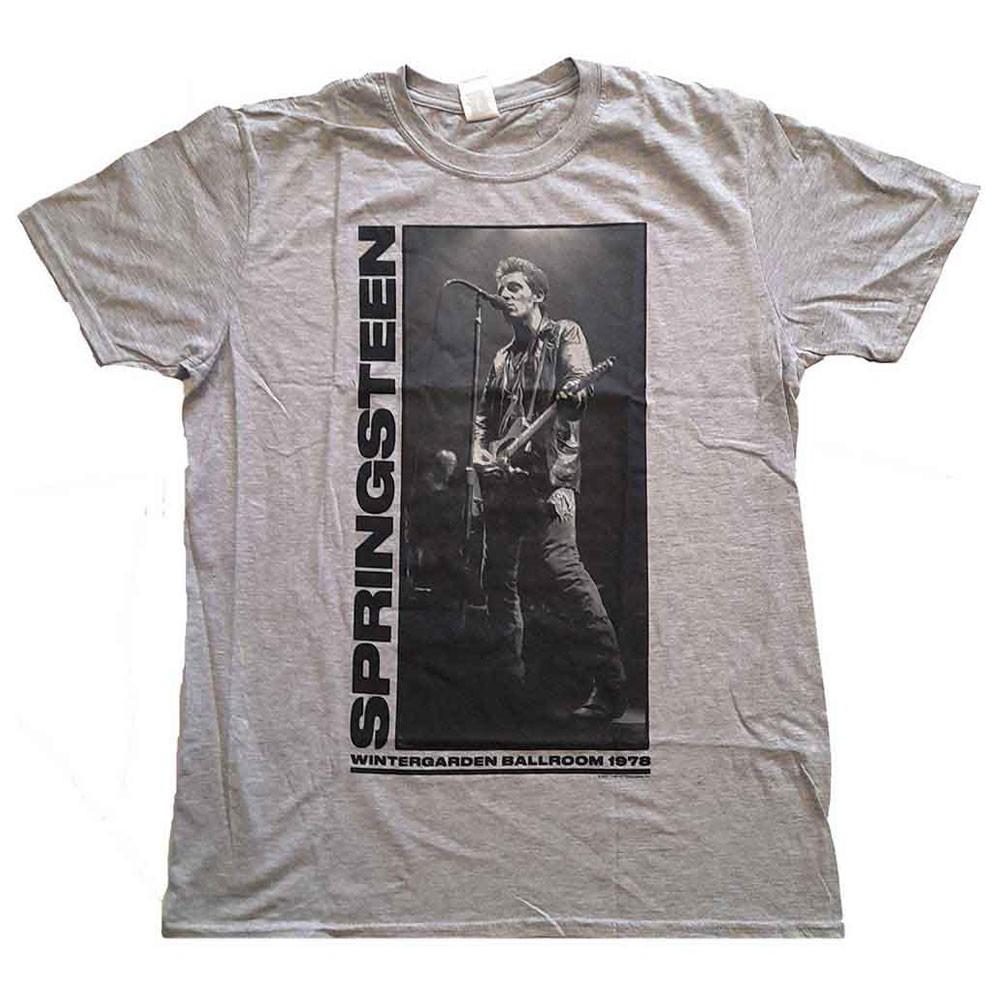 Bruce Springsteen Wintergarden Photo T Shirt XL