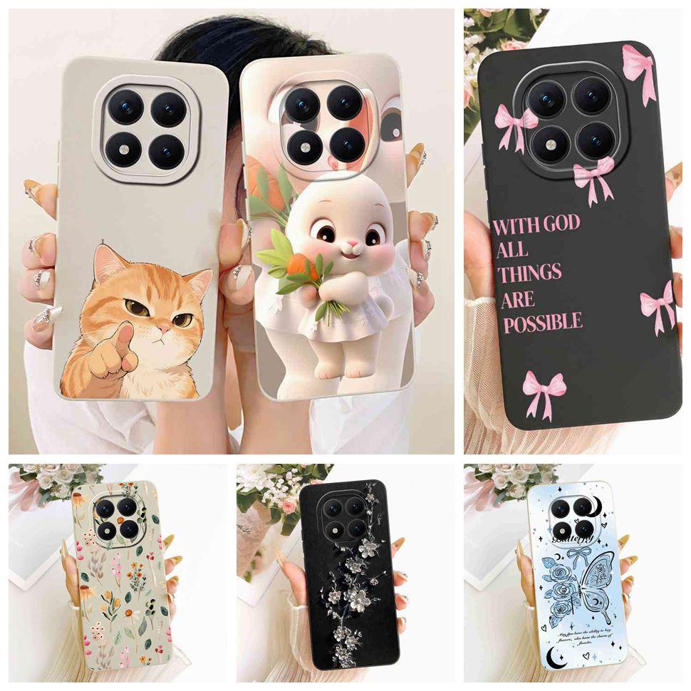Redmi Note15Pro 5G New Model Protective Case Matte Cat Rabbit For Xiaomi Redmi Note 15 Pro 5G Full Cover Anti-Fall Shockproof