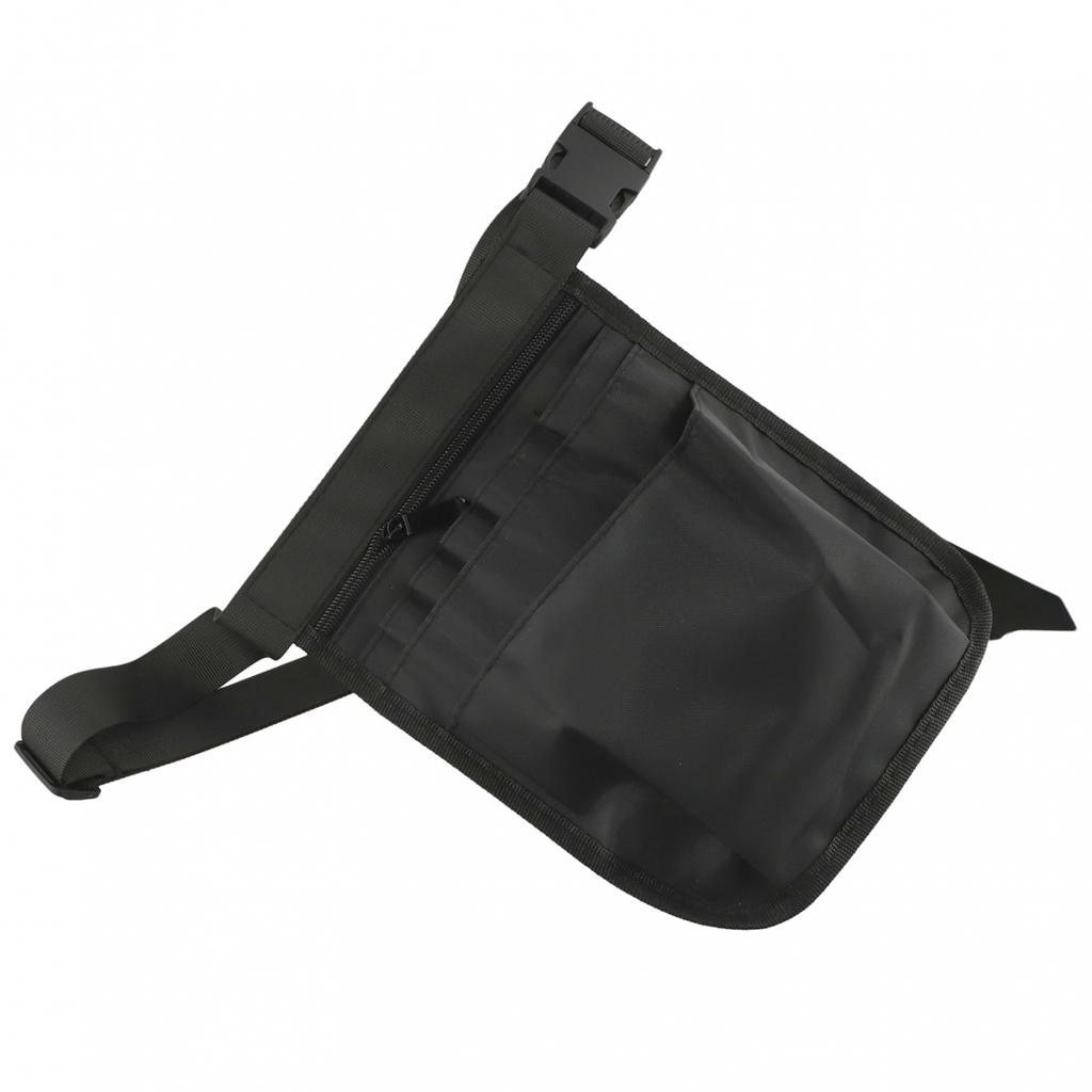 Waist Storage Bag for Tools with Adjustable Belt and Heavy Duty Buckles