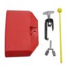 M MBAT High Quality Color Drum Cowbell Set Pitched Durable Treble Jazz Drum ABS Bell Percussion Drums Set Part Accessories