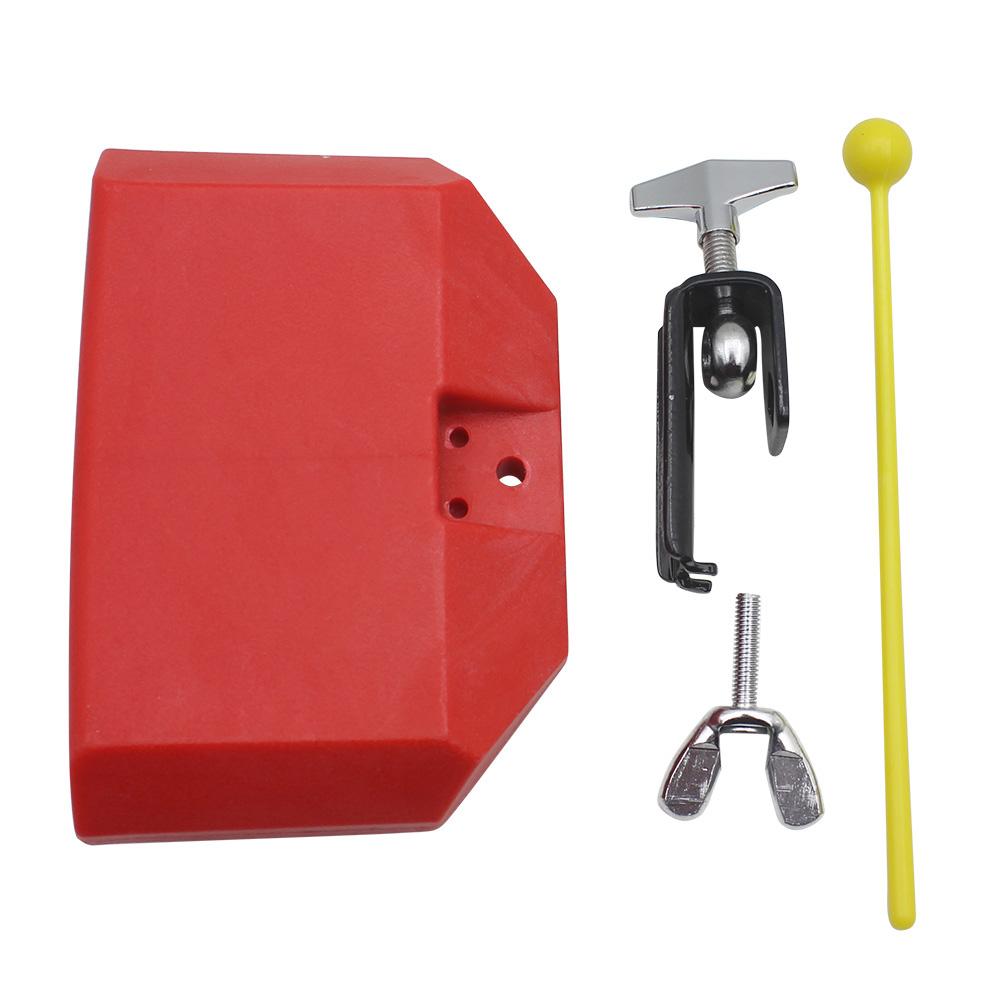 M MBAT High Quality Color Drum Cowbell Set Pitched Durable Treble Jazz Drum ABS Bell Percussion Drums Set Part Accessories