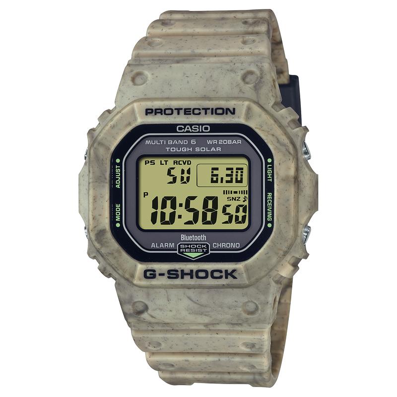 

Casio DIGITAL Series-B5600 Square Retro Classic Small Square Waterproof Quartz Movement Resin Strap Japanese and Korean Watch Men s GW-B5600SL-5PR жёлтый