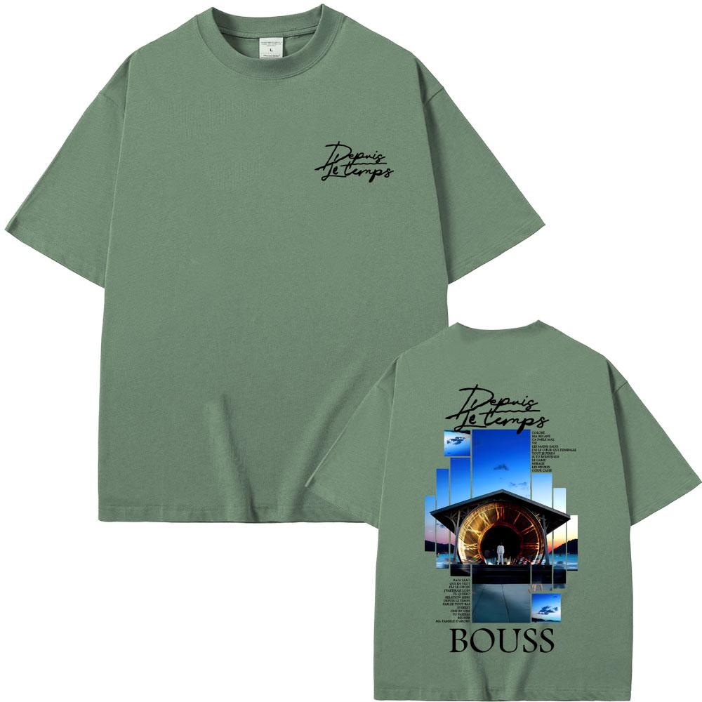 Rapper Bouss Et Si Jechoue Album Grafik T-Shirt Herren Damen Hip Hop Mode Popmusik T-Shirt Männlich Lässig Baumwolle Vintage T-Shirts