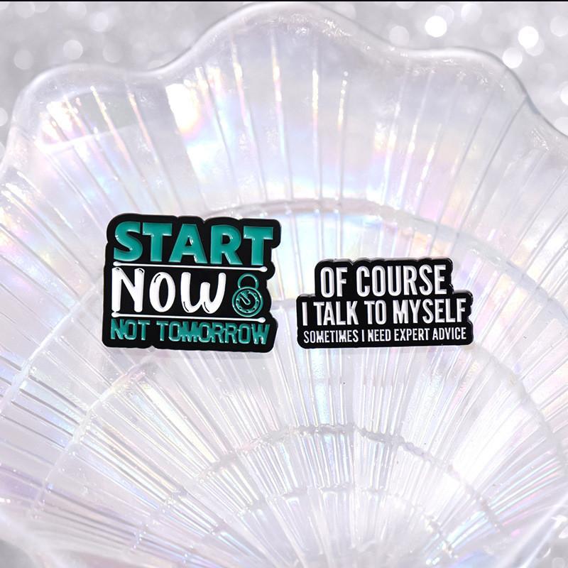 Trendy Cartoon Character Brooch Pins In Black And White For Versatile Fashion Statements