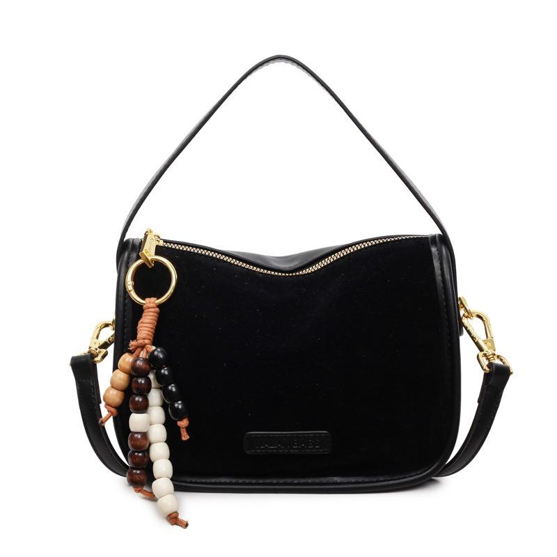 Herbst und Winter Retro Matte Tasche Damen Neue Lässige Vielseitige Umhängetasche Mode Handtasche Kleine Tasche