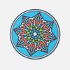 Round PVC Scandinavian Style Coasters Silicone Table Mats Non-slip Heat and Oil Resistant High Temperature Pot Mat Coaster
