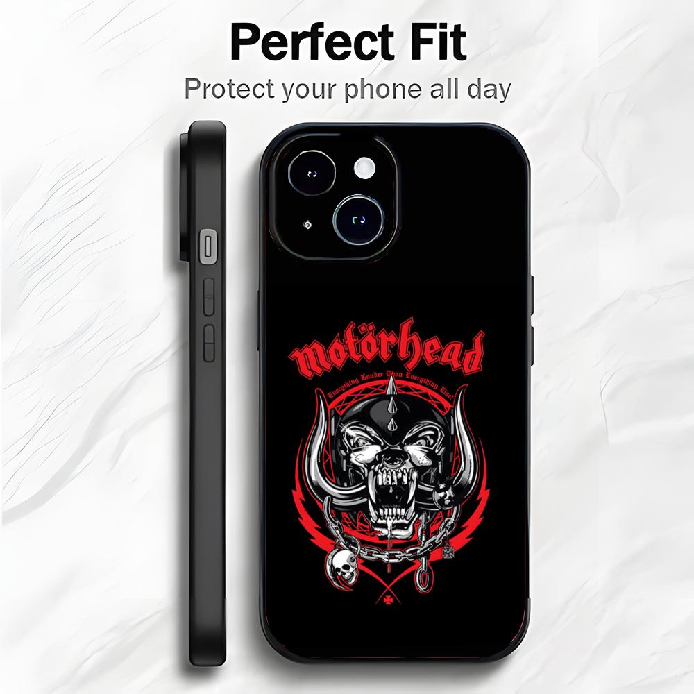 

Loud Classic Band M-Motorhead Phone Case Phone Case Soft Packaging Lightweight For iPhone17 16 15 14 13ProMax iphone12promax