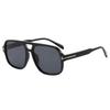 New fashion double beam square women's sunglasses UV-proof cycling sunglasses high-end trendy men's glasses