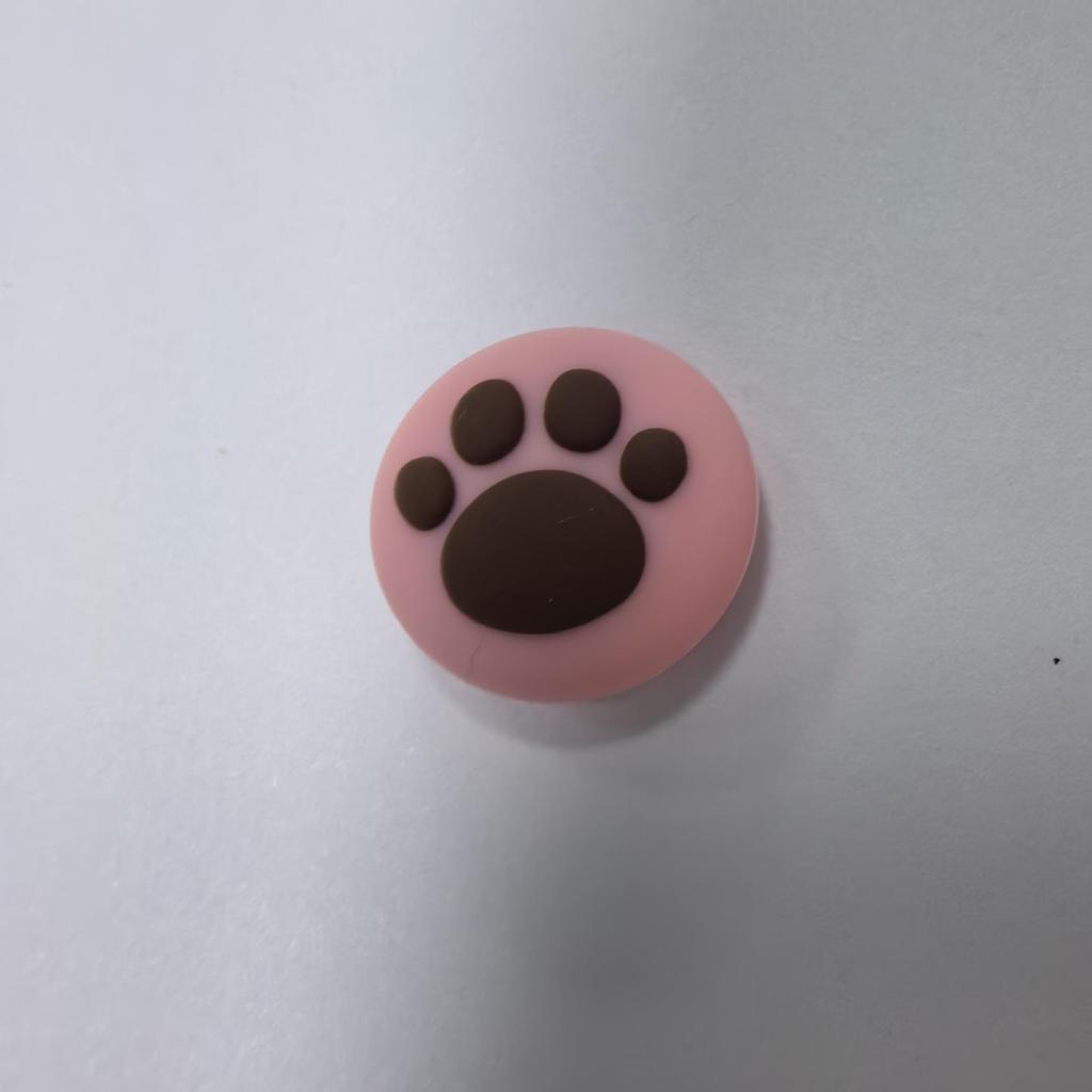 Cartoon Cat Paw Joystick Caps for Switch OLED/Lite - Non-slip Silicone Keycaps