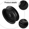 Idler Pulley Designed To Replace Worn Parts In Various Lawn Mower Models Including the Popular Compatibility List