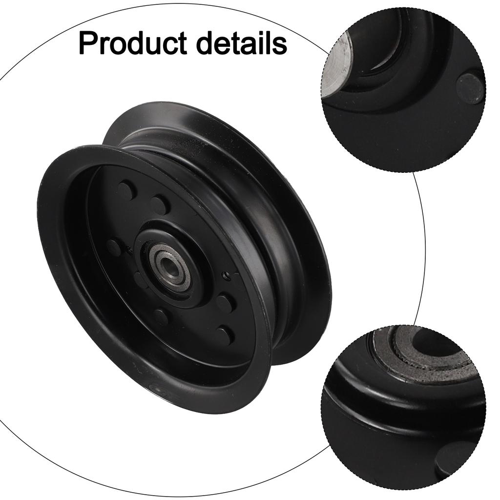 Idler Pulley Designed To Replace Worn Parts In Various Lawn Mower Models Including the Popular Compatibility List