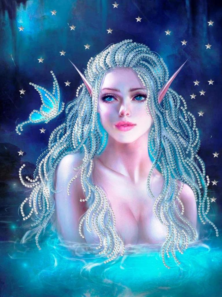 Round Diy Diamond Painting Cross Stitch Kits 5D Diamond Mosaic Embroidery Landscape Animals 3d Painting Gift Art Home Decoration