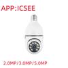 ICSEE 360° HD WiFi Light Bulb Surveillance Camera Tuya E27