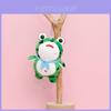 Cute Frog Plush Toy Keychain With Soft Pp Cotton For Kids Bag Accessories