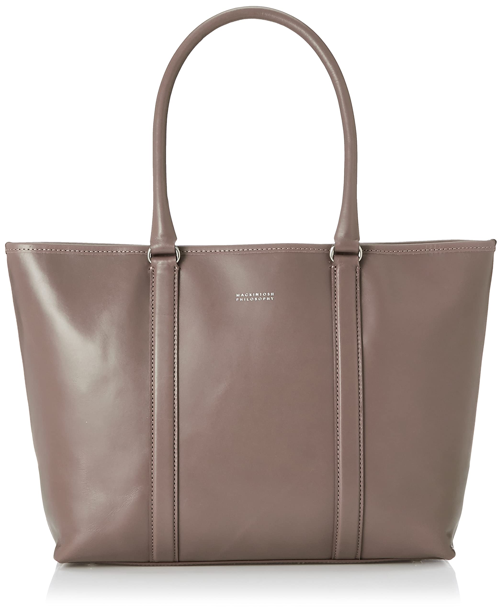 

Сумка-тоут формата А4 для хранения ПК 14 дюймов из натуральной кожи Braval Taupe [Macintosh Philosophy] мужская № 73120 серо-коричневый