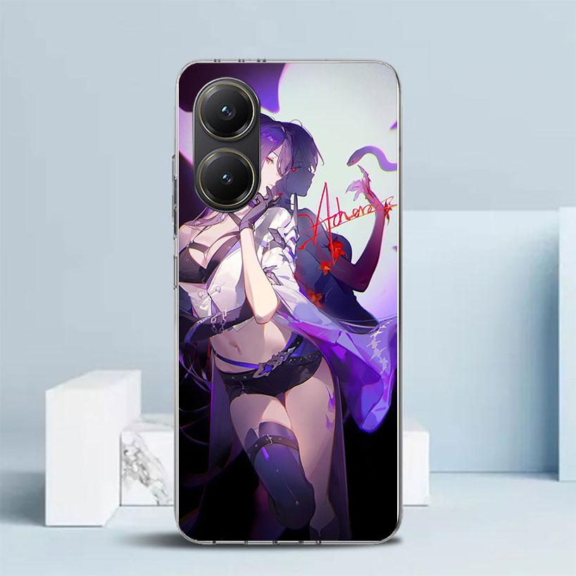 Honkai Star Rail Acheron Soft Cover for Xiaomi Poco F7 Ultra X7 X6 X5 Pro M7 Phone Case Redmi 15 15C 13 13C 12 12C 10 10C Print