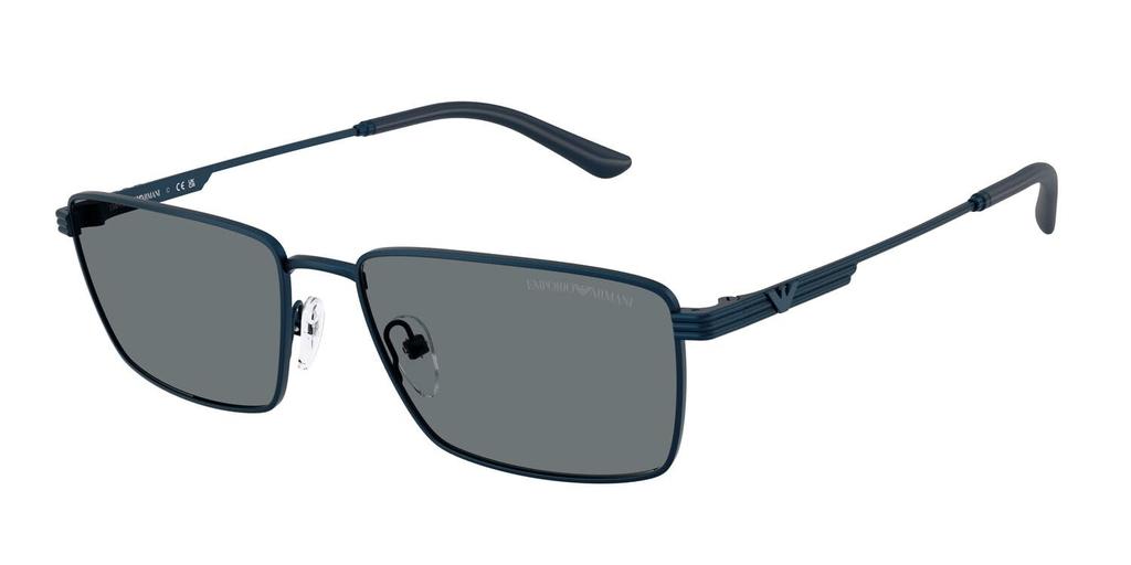 EMPORIO ARMANI METALIZED BLUE DARK 34248057 0EA2169 Sunglasses, BLUE, 57mm,