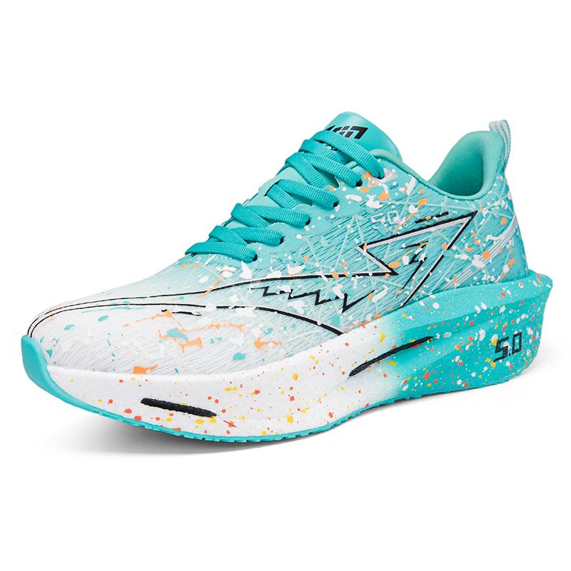 

New Running Shoes Men Outdoor Lightweight Mesh Anti-slip Flat Casual Shoes Men Marathon Lace-up Breathable Sport Shoes Men 36