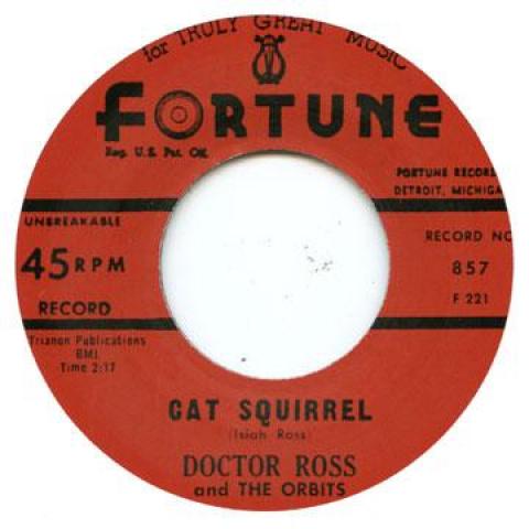 

7inch Record DOCTOR ROSS - Cat Squirrel / Sunnyland FORTUNE857 Fortune 2009 UK Blues