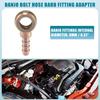 A ABSOPRO Universal Banjo Bolt 8mm ID Banjo Bolt Hose
