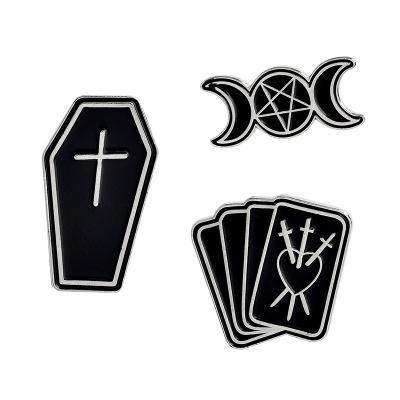 Witches Do It Better Witch Spells Black Moon Pins Badges Brooches Lapel Pin Enamel Pin Backpack Bag A