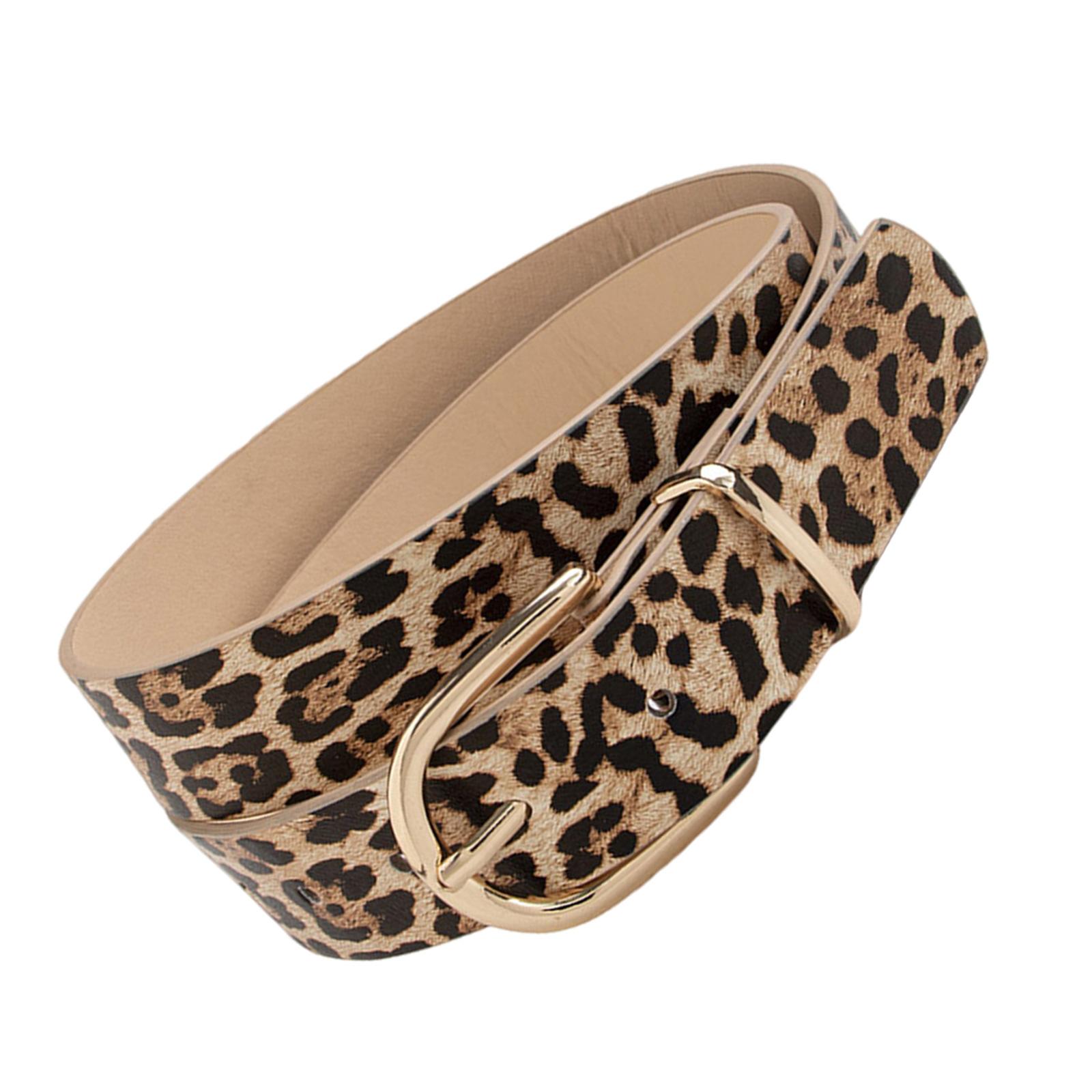 

Ремень из искусственной кожи с леопардовым принтом в стиле Y2K, регулируемый пояс, пряжка-штифт, поясной ремень для женщин, джинсы, брюки, модный аксессуар бежевый