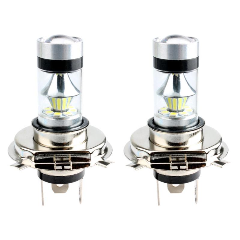 1/2Pcs H4 H7 Auto LED Lampe Weiß Nebel Licht Auto LED Front Nebel Licht High Power Hervorgehoben Fahren lampe Lampen