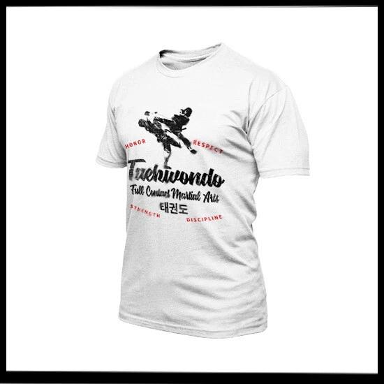 Martial Art Motivation T-Shirt Jiu Jitsu UFC Judo Muay Wrestling Thai Grappling S
