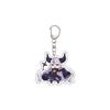 55MM Anime hololive Keychain Tokino Sora/Robocosan/Ōokami Mio/Shirogane Noel Key Chain Acrylic Model Plate Christmas Gifts