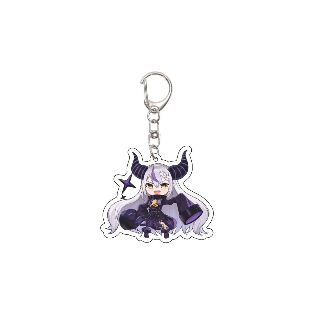 55MM Anime hololive Keychain Tokino Sora/Robocosan/Ōokami Mio/Shirogane Noel Key Chain Acrylic Model Plate Christmas Gifts