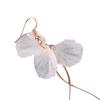 Hook Earrings Fashion Elegant Petal Shape Long Dangle Design Earrings for Women