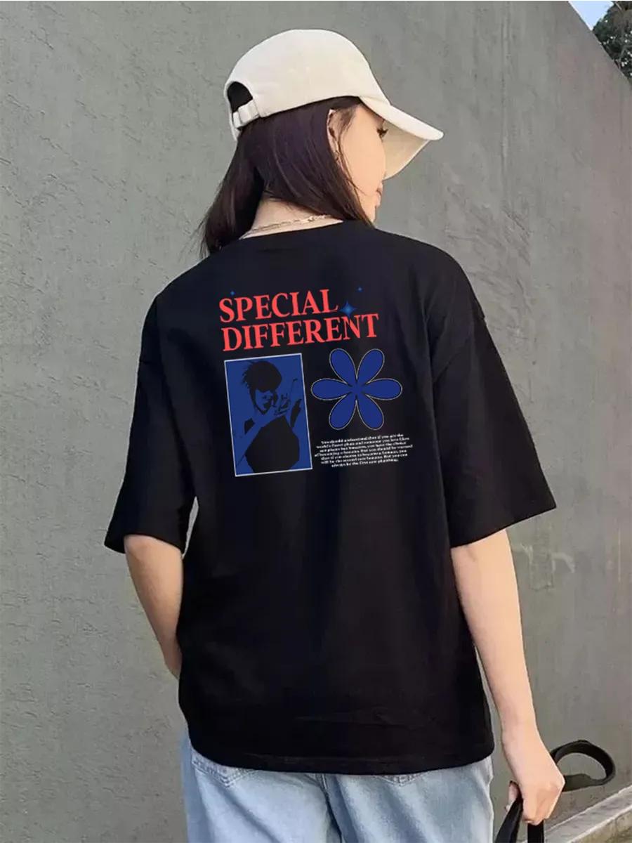 T-shirt with chamomile print 2XL