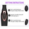 New 10 Speeds Powerful Vibrators for Women,Magic Dual Motors Wand Body Massager Sex Toys for Women G Spot Adult Toys
