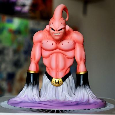 12.5cm/4.92in Anime Dragon Ball Figure Majin Buu Action Figures Pvc Statue Desktop Ornamen Collection Model Toys Gifts Round Sensory Compression