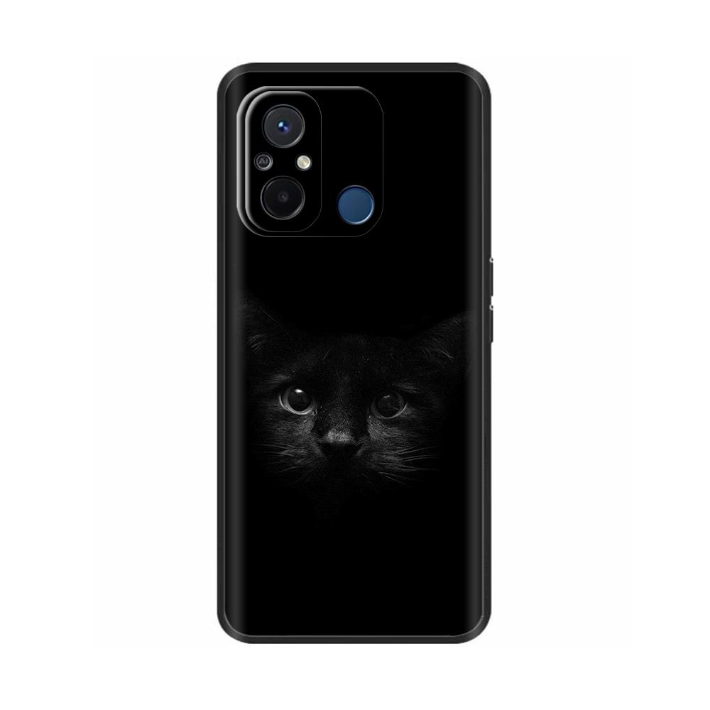 For Redmi 12C Case Redmi12C Cover Soft Smooth Liquid Silicone Cartoon Phone Case For Xiaomi Redmi 12C Cover 12 C Fundas Coque