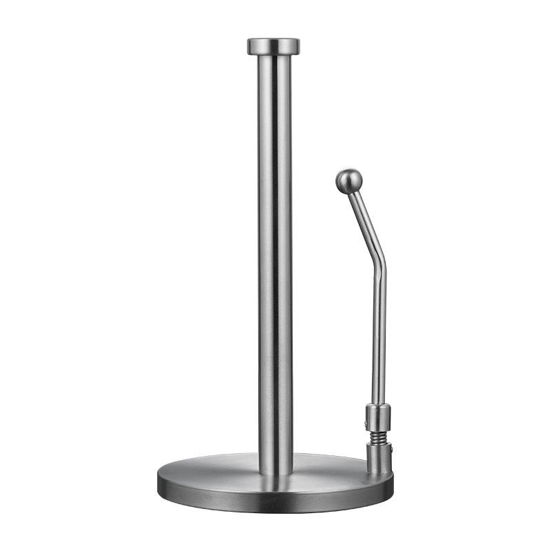 Stainless Steel Vertical Paper Towel Holder for Kitchen, Living Room, or Restaurant