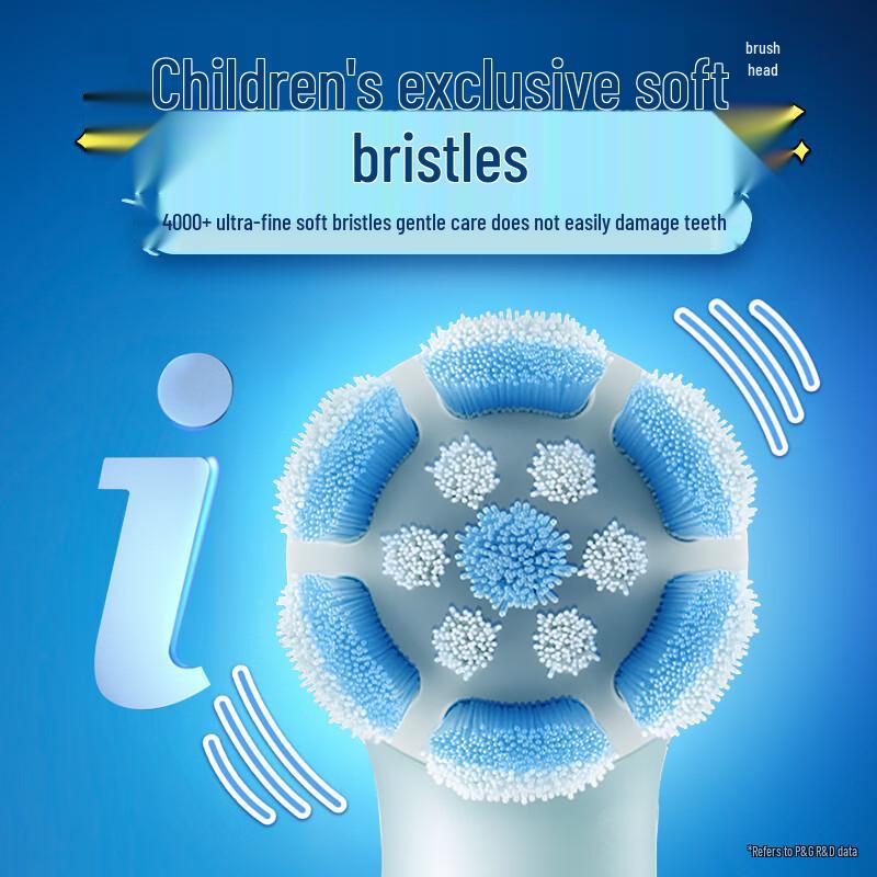 Oral-B Kids iO Series 3 Electric Toothbrush with Stitch Design CN plug (adapter included)
