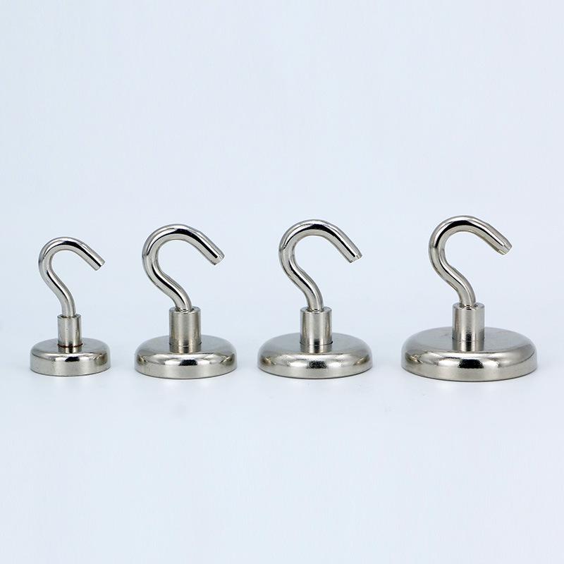 Punch-Free Neodymium Magnetic Hook for Walls & Doors