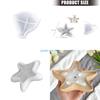 B0KB Heat Resistant Silicone Starfishes Mould For Baking And Casting