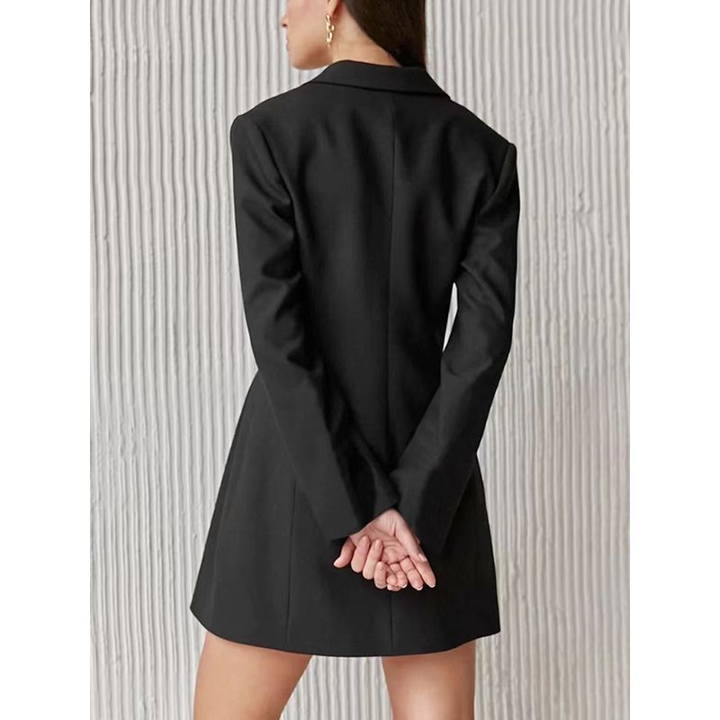 New Arrival Fashion Fall Women's Clothing Long Sleeves Dress Stylish Suit Skirt Long Sleeve Suit Skirt